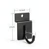 MQKIWAO Steel Slatwall Hooks Adjustable Wall Mount-1