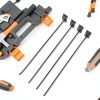 Therwen Slatwall Hooks Metal Rust Resistant Wall Mount-4
