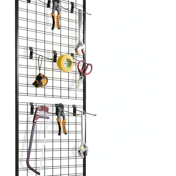 7RiversART Slatwall Hooks Metal Heavy Duty Garage Storage-6