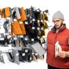 Mekueeex Slatwall Hooks Metal Rust Resistant Garage-5