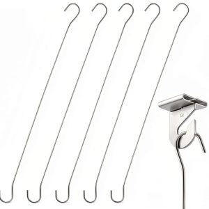 Clip Strip Double C Hook Steel Sign Holder Retail Display-0