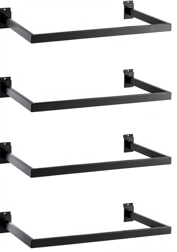 WETOECOTEC Slatwall Hooks Heavy Duty Steel Garage Organizer-0