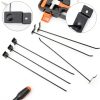 Therwen Slatwall Hooks Metal Rust Resistant Wall Mount-3