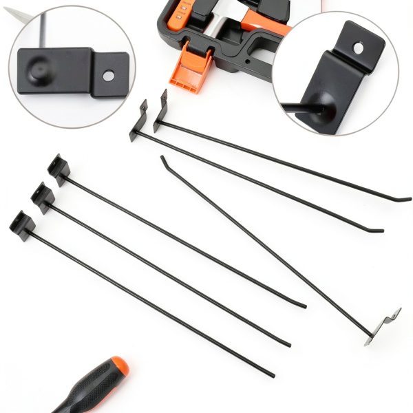 Therwen Slatwall Hooks Metal Rust Resistant Wall Mount-3