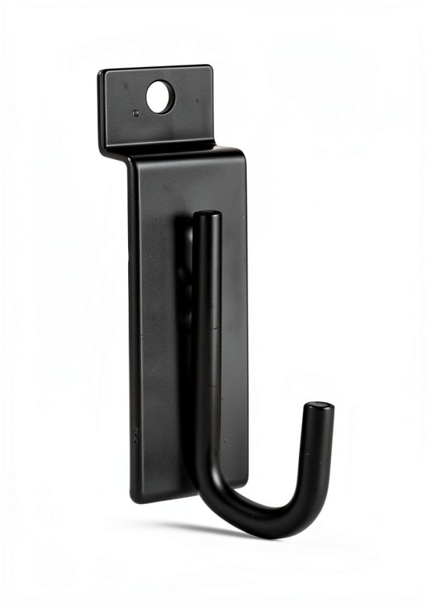 Tolare Slatwall Hooks Metal J-Shaped Cordless 25 Pack-3