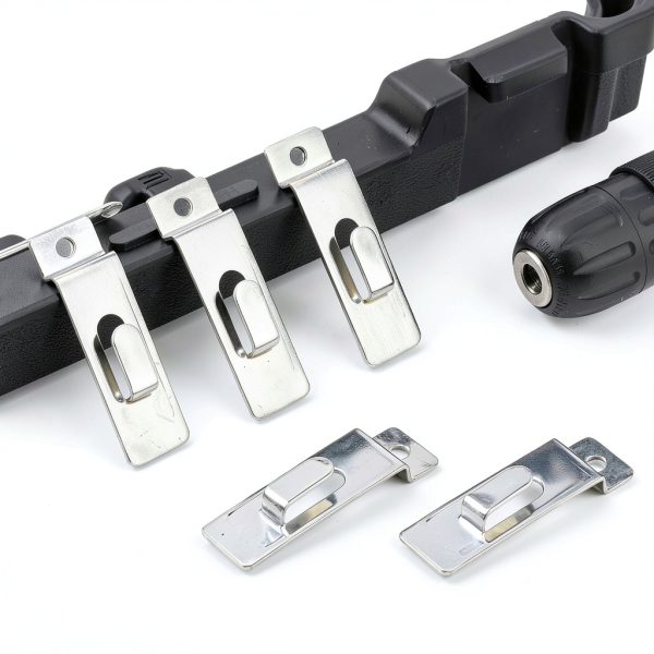 Hotop Stainless Steel Slatwall Hooks Garage Wall Mount-6