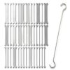 Clip Strip Double C Hook Steel Sign Holder Retail Display-5