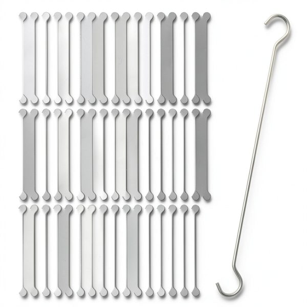 Clip Strip Double C Hook Steel Sign Holder Retail Display-5