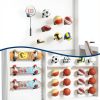 SINCHEEWAY Slatwall Ball Holder Steel Sports Storage-3