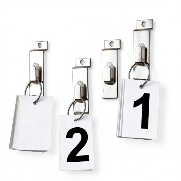 Hotop Stainless Steel Slatwall Hooks Garage Wall Mount-5