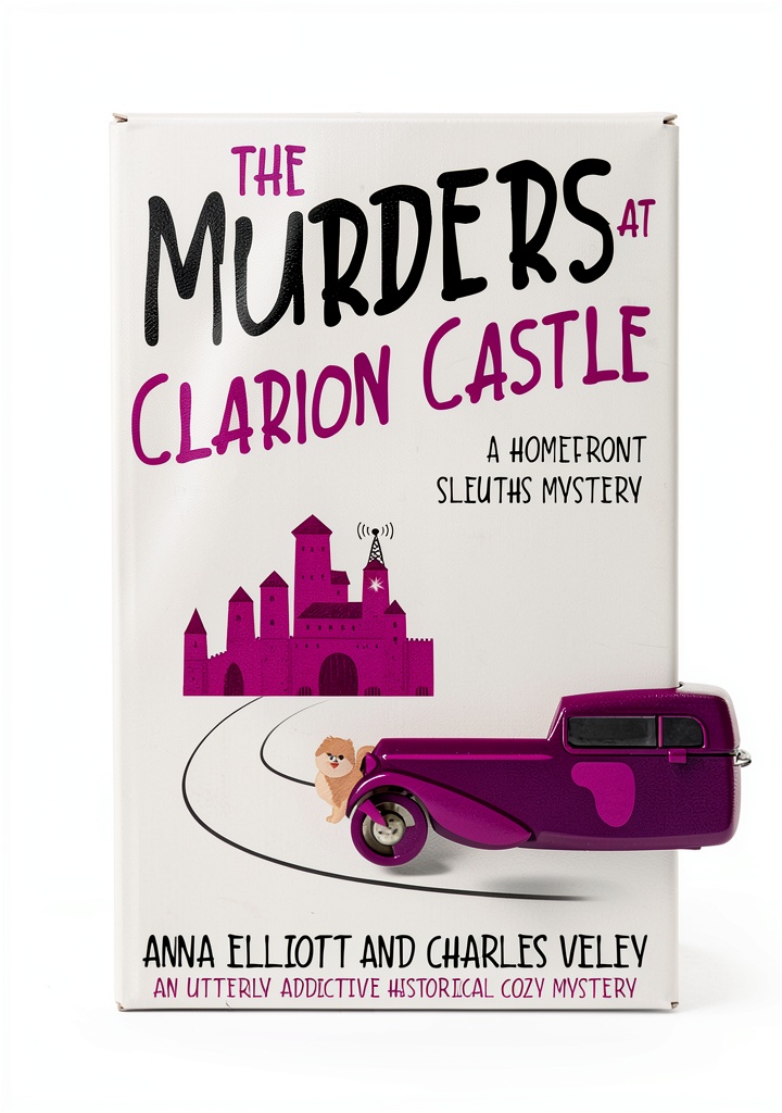 Cover of The Homefront Sleuths Cozy Mystery Series book on a Kindle device
