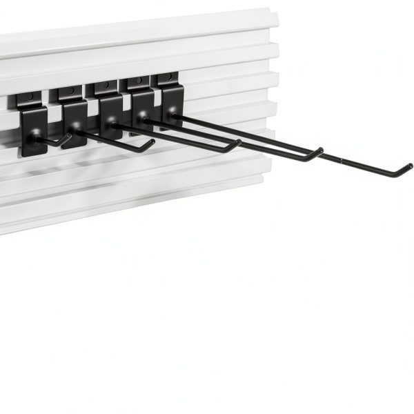 Moxweyeni Slatwall Hooks Stainless Steel Garage Organizers-3