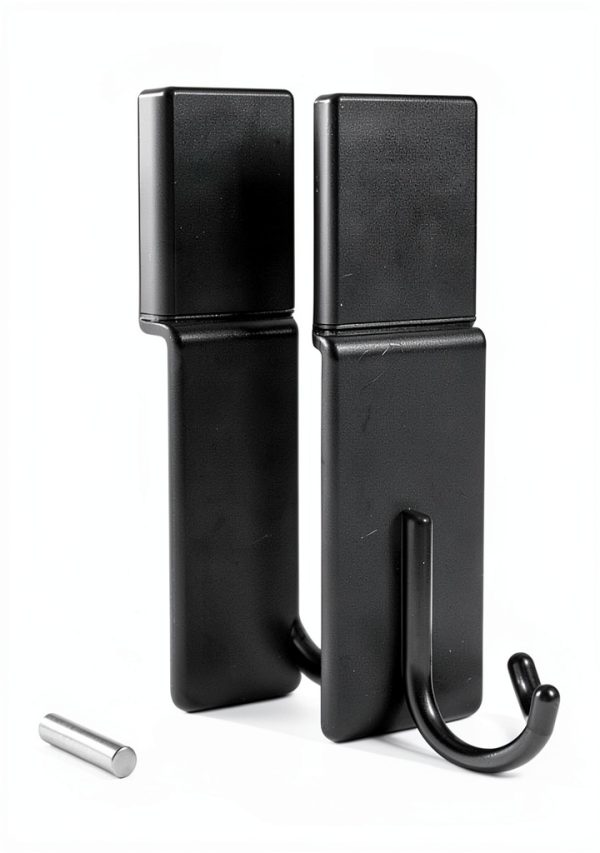 MQKIWAO Steel Slatwall Hooks Adjustable Wall Mount-2