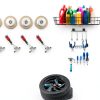 BeapTcely Black Metal Slatwall Screwdriver Holder Garage-5