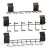 BeapTcely Black Metal Slatwall Screwdriver Holder Garage-0