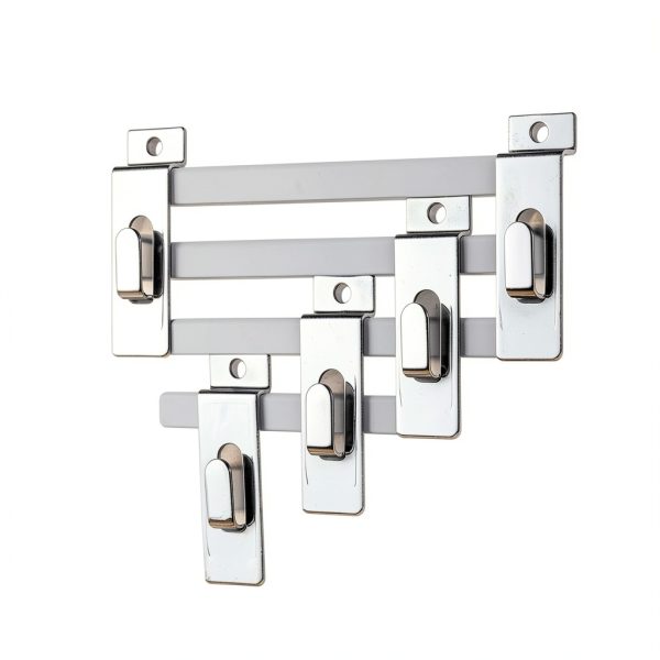 Hotop Stainless Steel Slatwall Hooks Garage Wall Mount-3