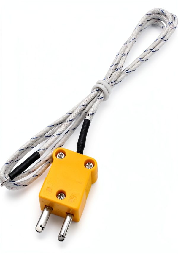 Thermocouple K Type 800°C Wire Lead Sensor 2 Pack 1M 3.3ft uxcell-1