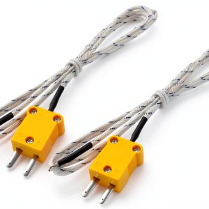 Thermocouple K Type 800°C Wire Lead Sensor 2 Pack 1M 3.3ft uxcell-0