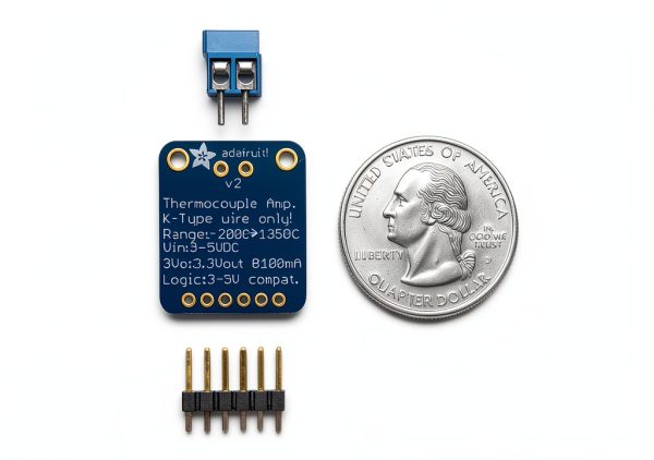 Thermocouple Amplifier MAX31855 Breakout by Adafruit K-Type 3.3V SPI-0