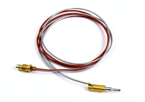 120790-01 Thermocouple 33" Dual Wire Silver Brown for LCR HDR Series-0