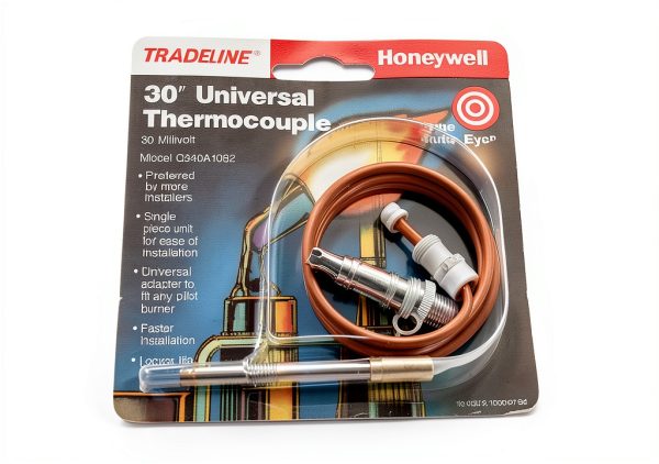 Honeywell Thermocouple Q340A1082/U Universal 30mV 30" Block-0